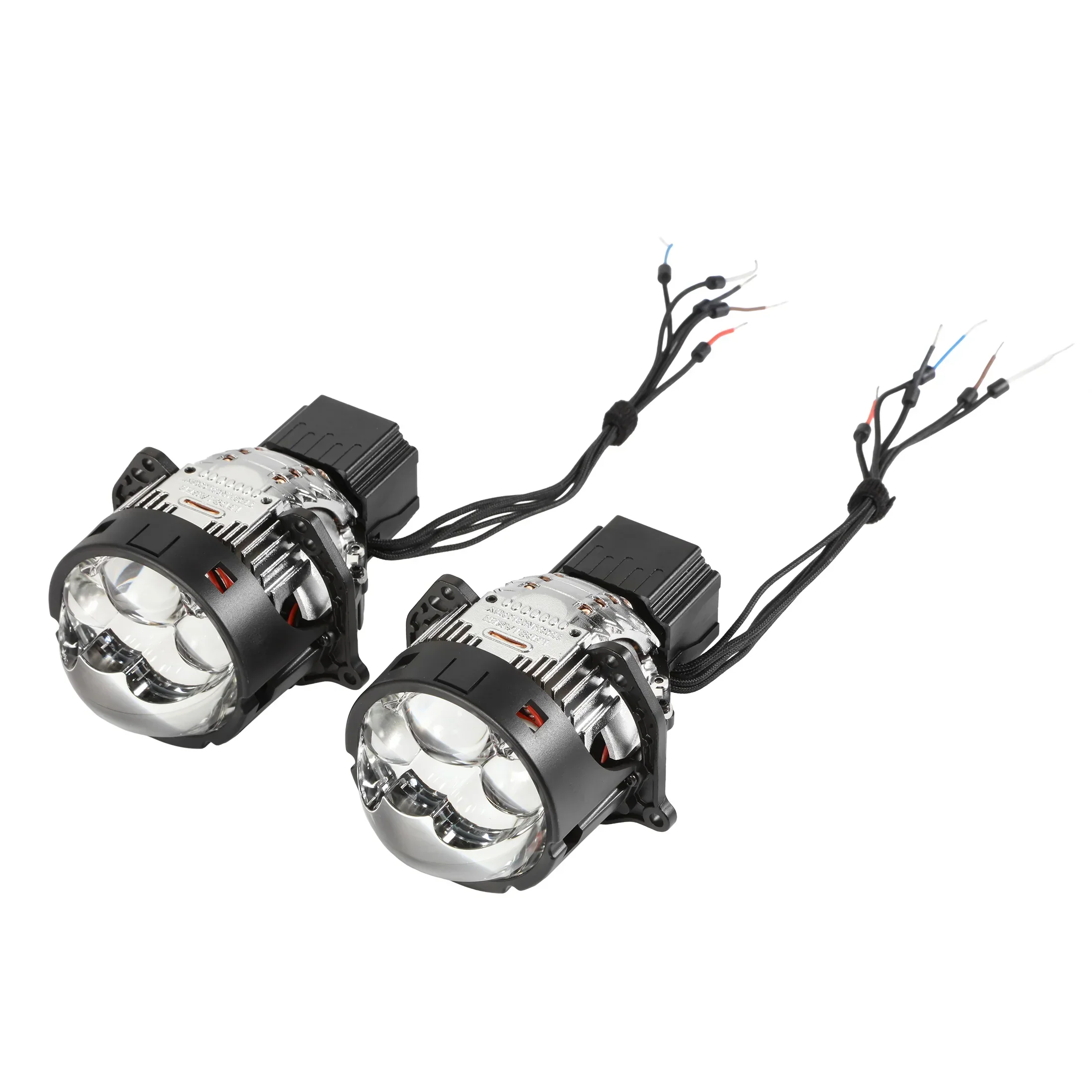 🆕3 Inch 158W Ultra-Brightness & Wider Light Pattern Triple Direct Bi-LED Projector Lens Headlight K9 Series- Retrofit Cutting Installation for Car | 2PCS/Set - Image 14