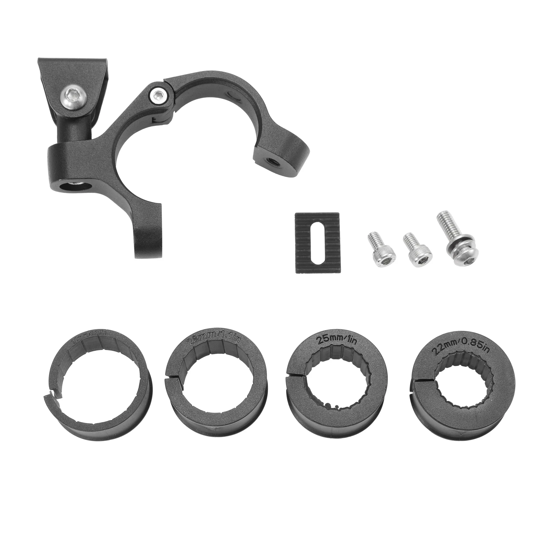 Motorcycle Universal Spotlight Bracket, 360 Degree Adjustment Tube Clamp Mounting Bracket Fit 0.87"-1.26" ATV UTV Roll Bar | 2 PCS - Image 5