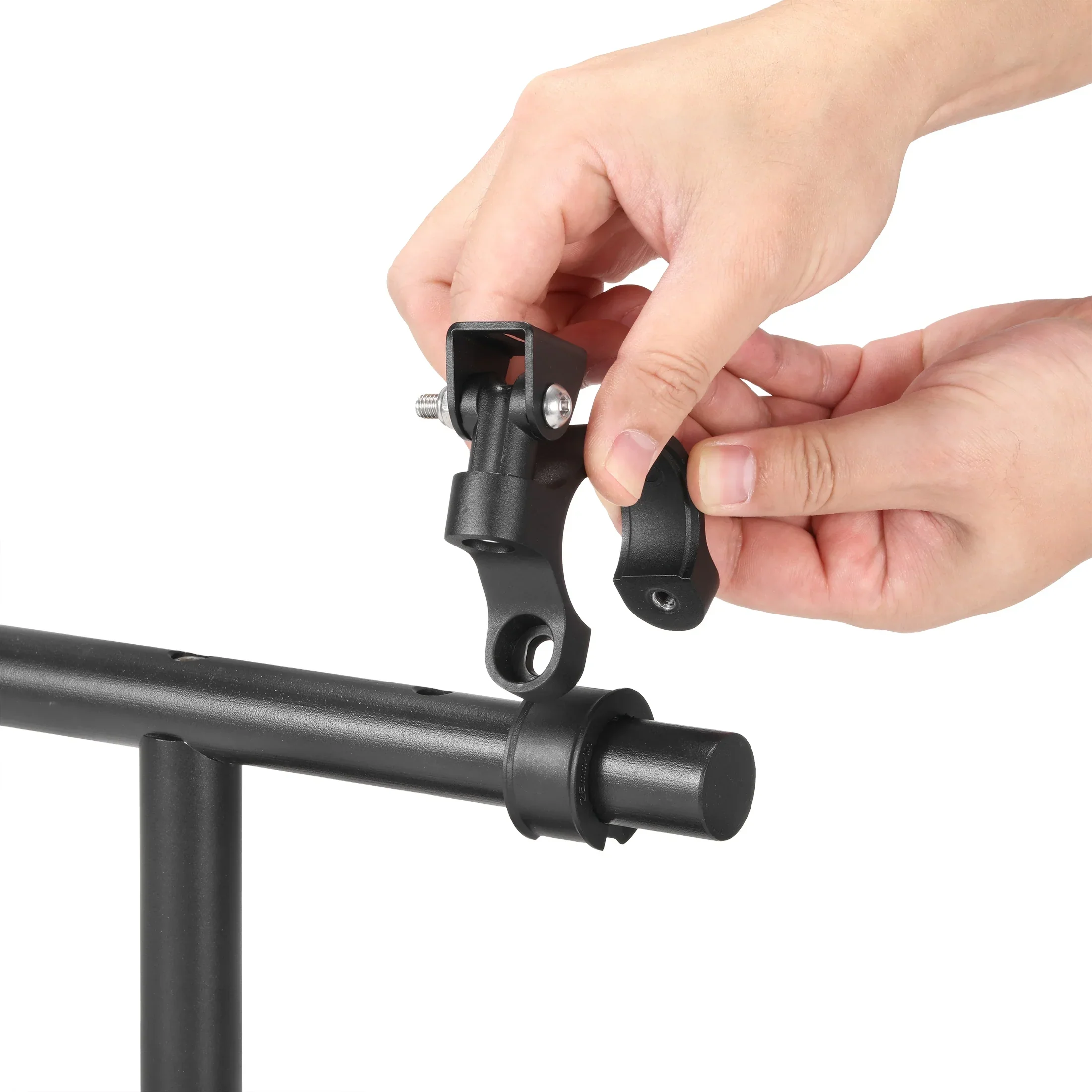 Motorcycle Universal Spotlight Bracket, 360 Degree Adjustment Tube Clamp Mounting Bracket Fit 0.87"-1.26" ATV UTV Roll Bar | 2 PCS - Image 9
