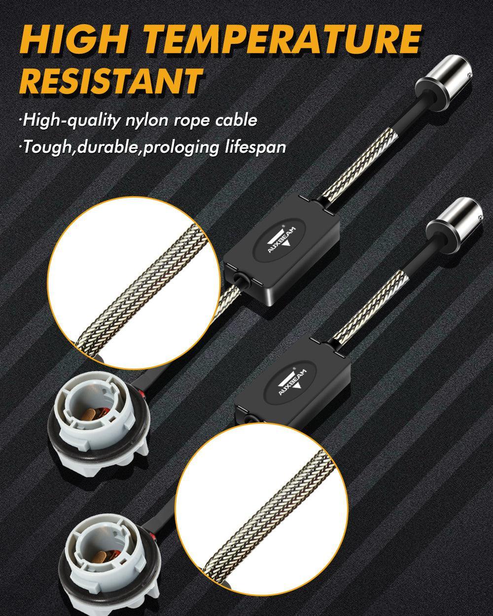 🆕1156 C8-Model Decoder Anti-Flicker CANBUS Resistors Decoder Avoid Fast Hyper Flash Turn Signal Blink Light Dashboard Error Code 2pcs/set - Image 5