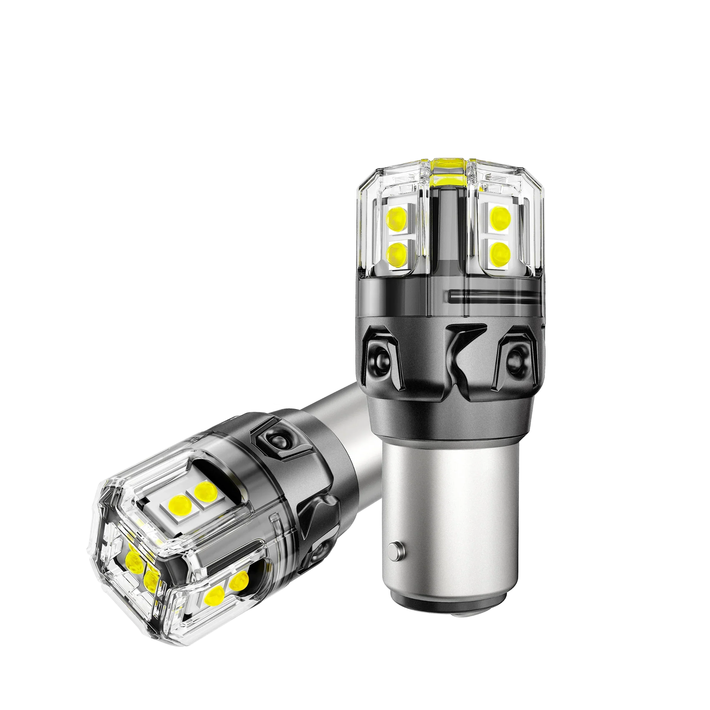 🆕1157 BAY15D LED Backup Reverse/Turn Signal/Brake Tail Light Bulbs 13W 500% High Brightness CAN-Bus Error Free 6500K White B52 Series | 2 Bulbs - Image 4
