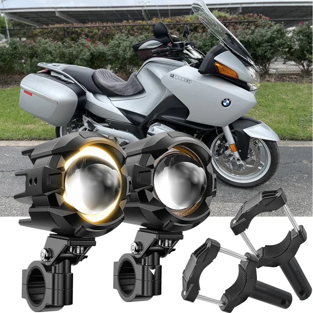 2007 BMW R1200RT Motorcycle LED Spotlight Light 3+5 Light Modes - Image 8