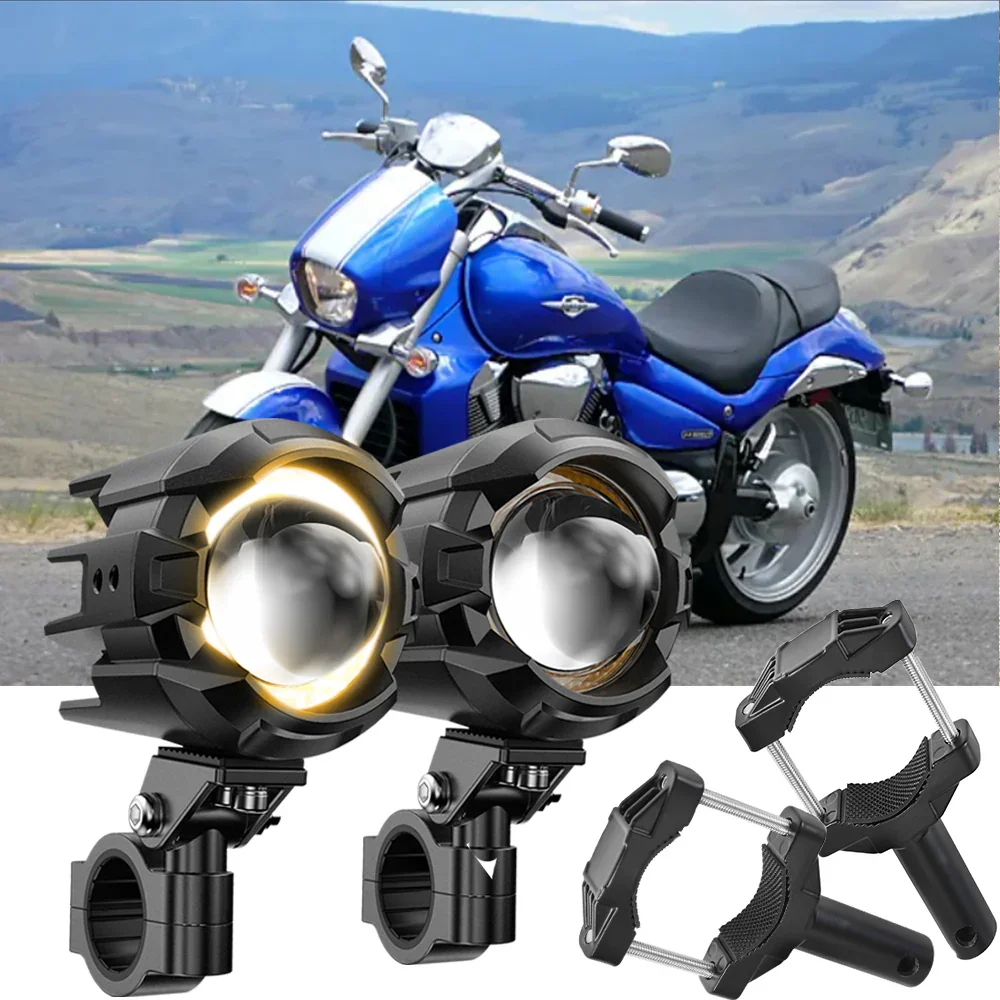 2007 Suzuki M109R LE Motorcycle LED Spotlight Light 3+5 Light Modes - Image 8