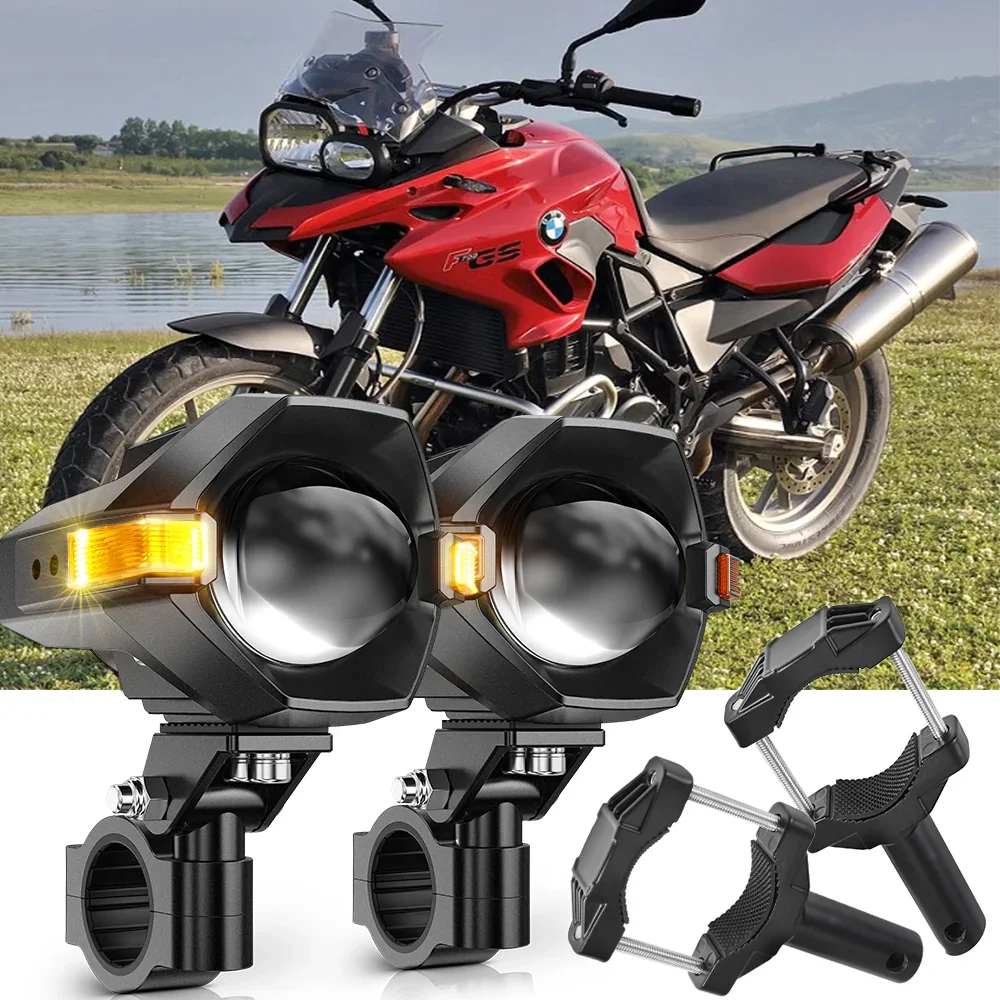 2014 BMW F700 GS Motorcycle LED Spotlight Light 3+5 Light Modes MT8 Series - Image 10
