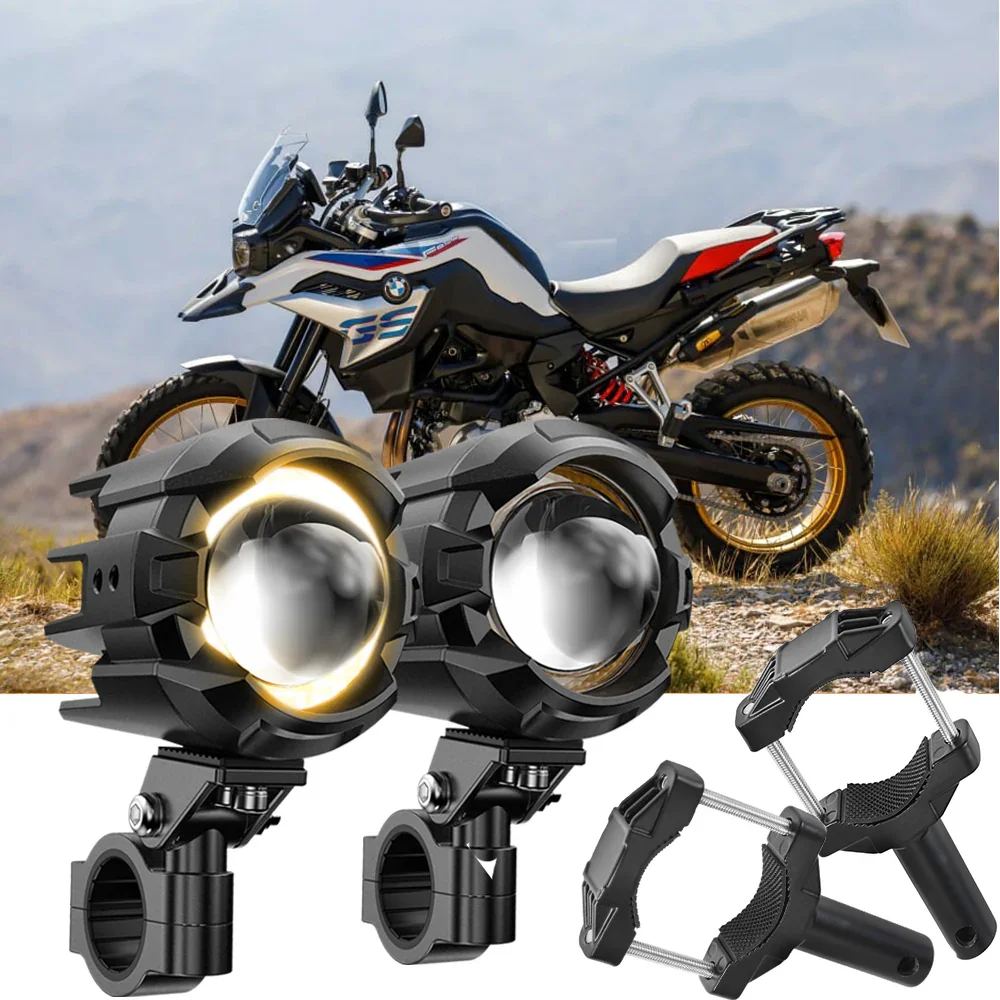 2018 BMW F 850 GS Motorcycle LED Spotlight Light 3+5 Light Modes - Image 8