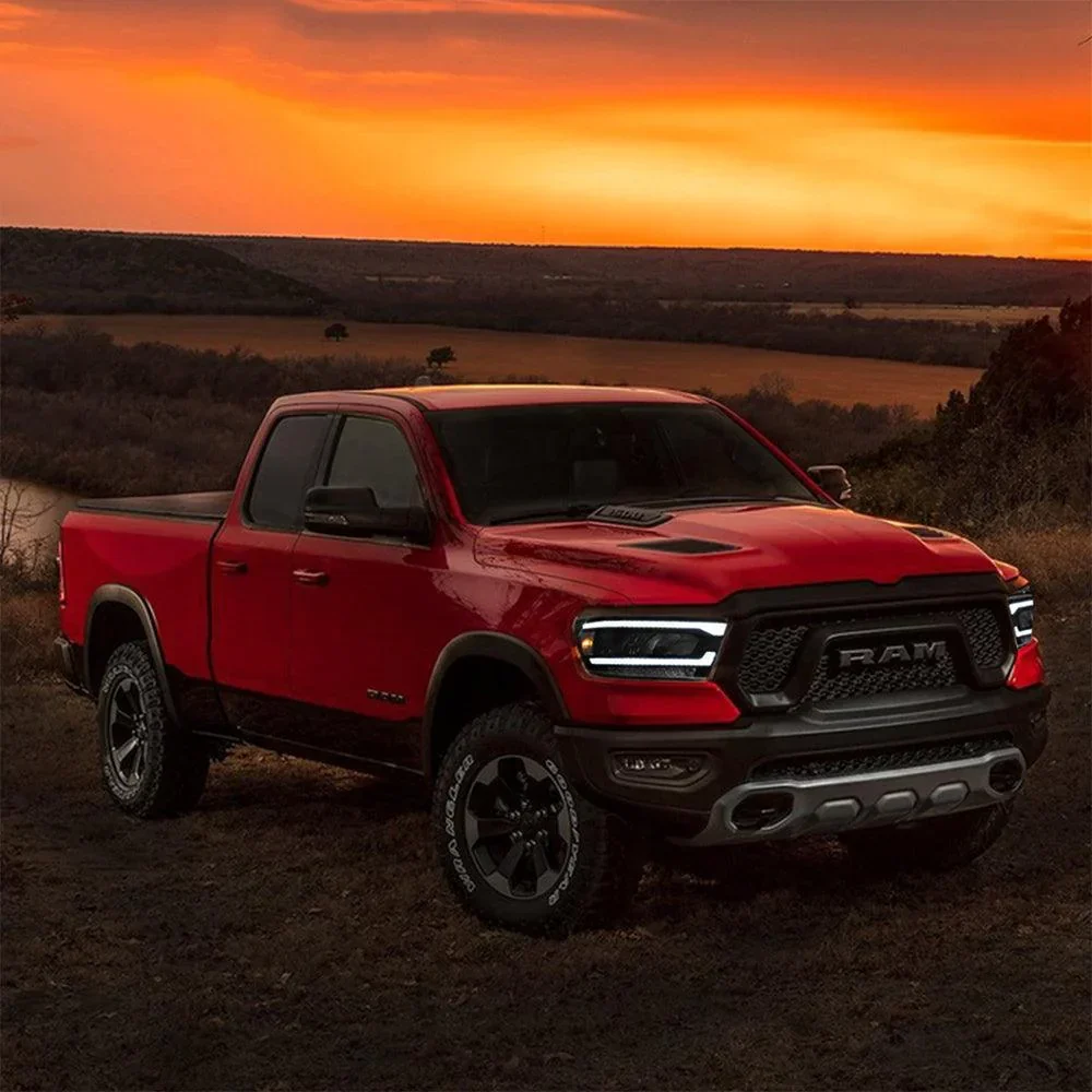 LED Headlight Assembly Reflection Bowl Chrome For 2019-2023 Dodge Ram 1500 5th Gen(DT) - Image 10