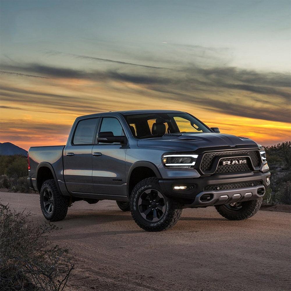 LED Headlight Assembly Reflection Bowl Chrome For 2019-2023 Dodge Ram 1500 5th Gen(DT) - Image 9