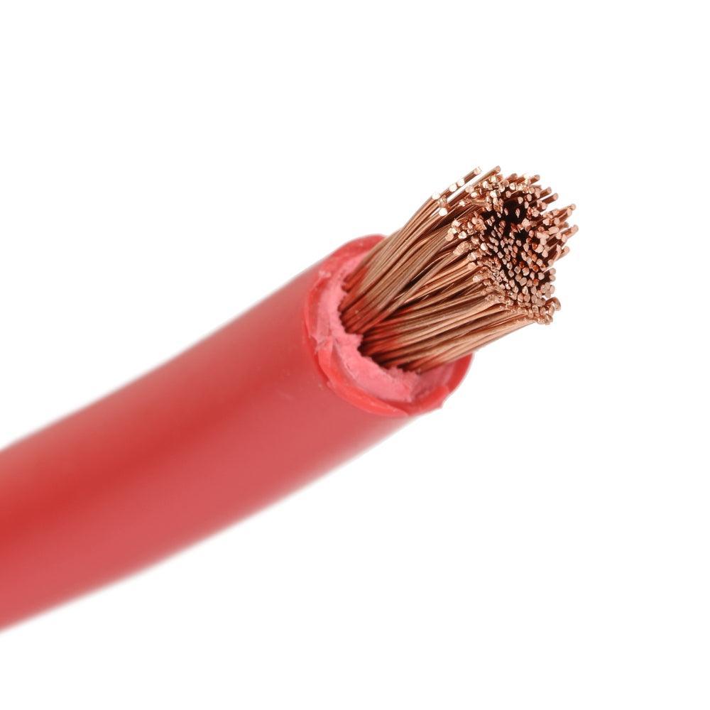 7FT 7AWG Battery Cables Tinned Copper Ring Terminal Lugs Battery Wires - Image 7