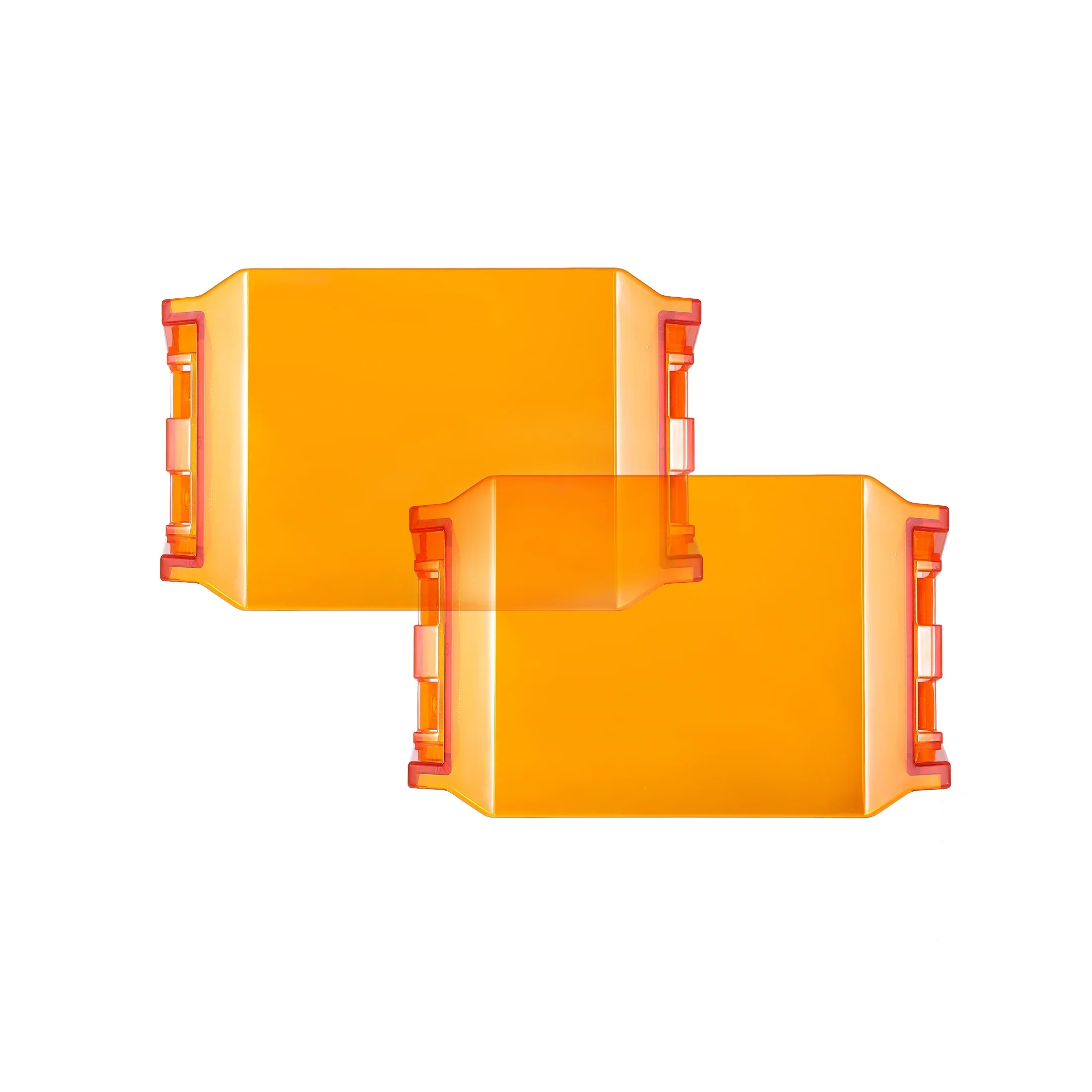 V-MAX Series | 5 Inch 168W 16440LM Spot Beam Side Shooter LED Square Pod Lights with Amber DRL - Image 13