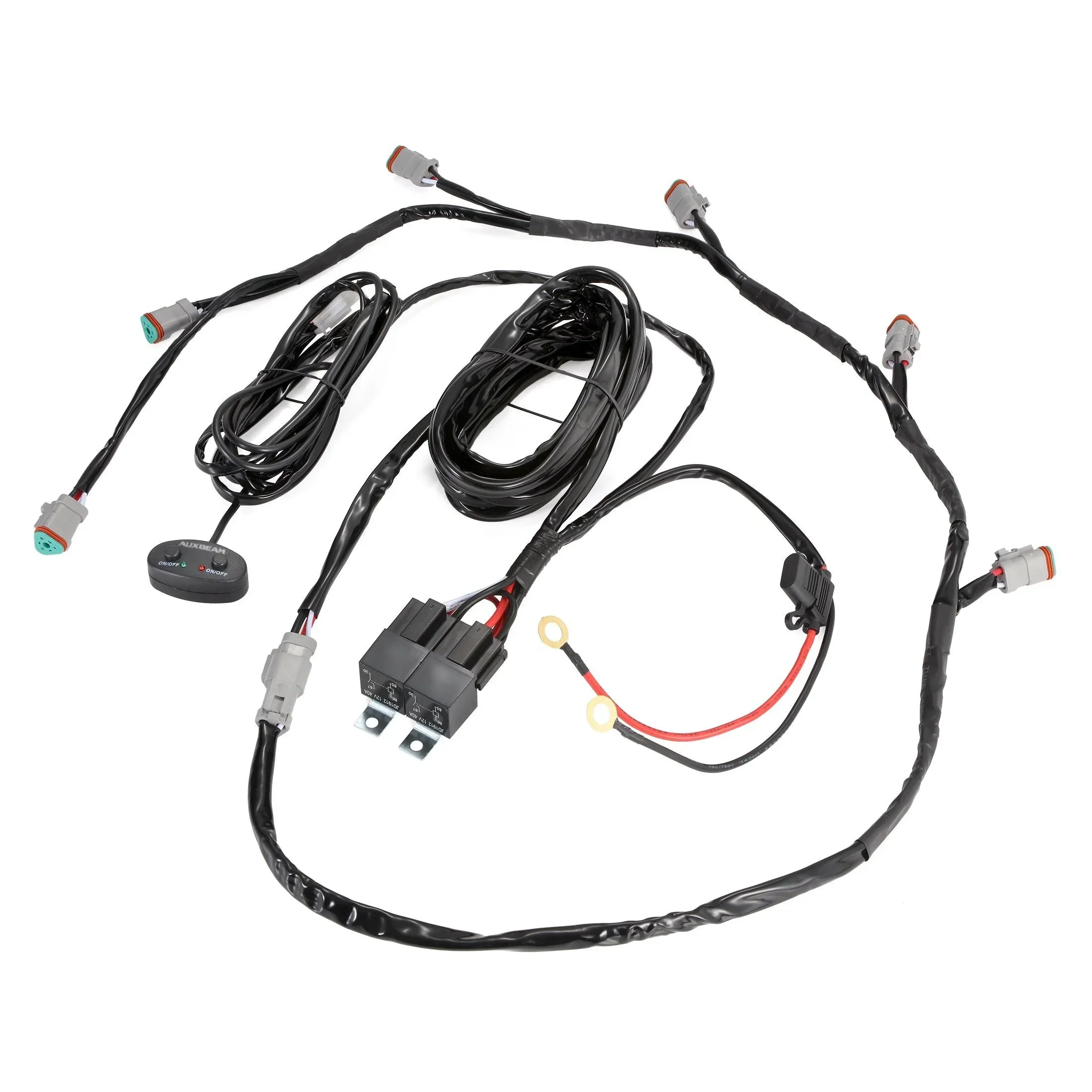 V-MAX Series | 5 Inch 168W 16440LM Spot Beam Side Shooter LED Square Pod Lights with Amber DRL - Image 22