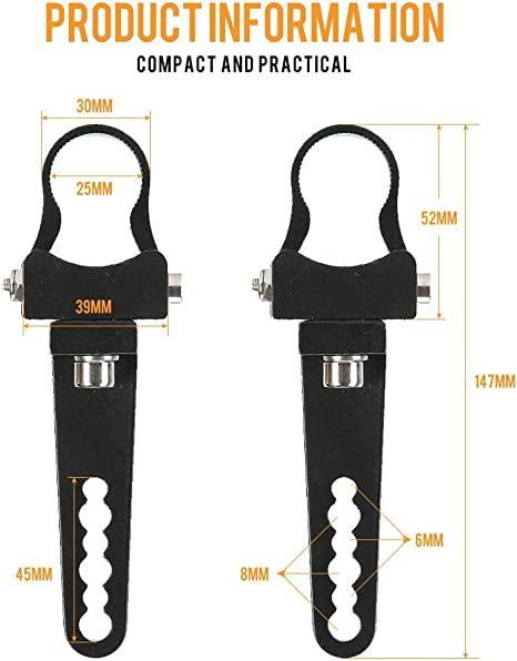 (2pcs/set) Light Bar Mounting Bracket Kit 1 inch Bull Bar Roll Cage Clamps Mount Clamps Universal Holder Kits for L - Image 2