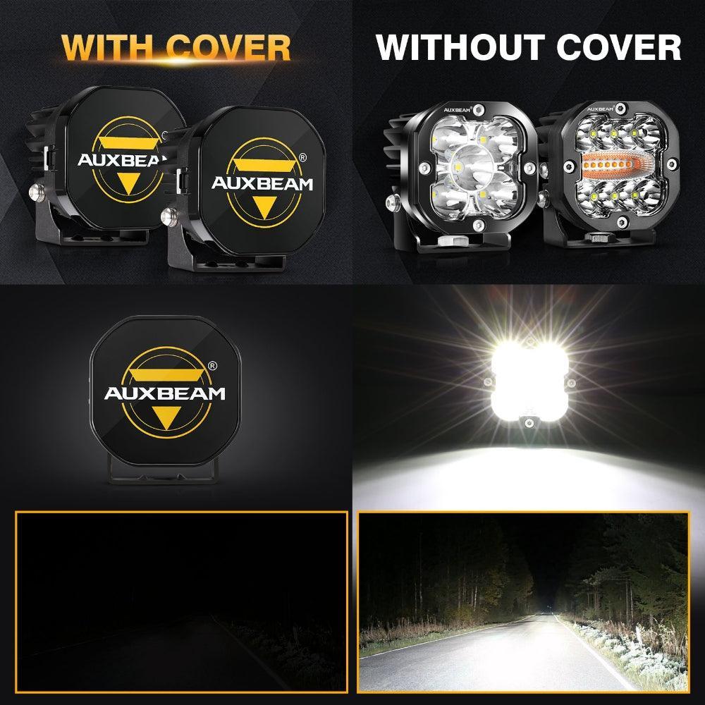 3 Inch LED Driving Light Black Cover Light Shield Cover - Image 2