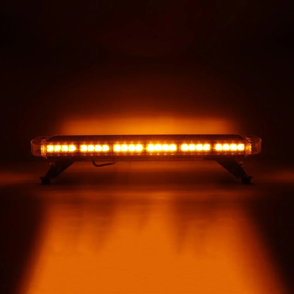 31.5" Rooftop Strobe Flashing Light Bar with Mounting Brackets 20 Flashing Modes Emergency Safety Warning Caution Beacon Lights - Image 10