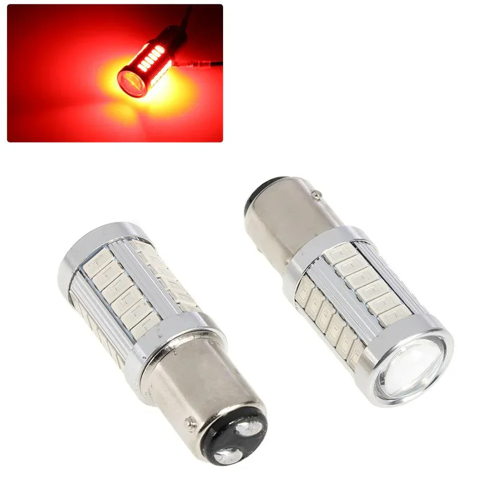 33pcs-LED 3020SMD Cool White/Amber/Red 8000LM LED Brake/Reverse/Parking/Tail/Turn signal Light - Image 21