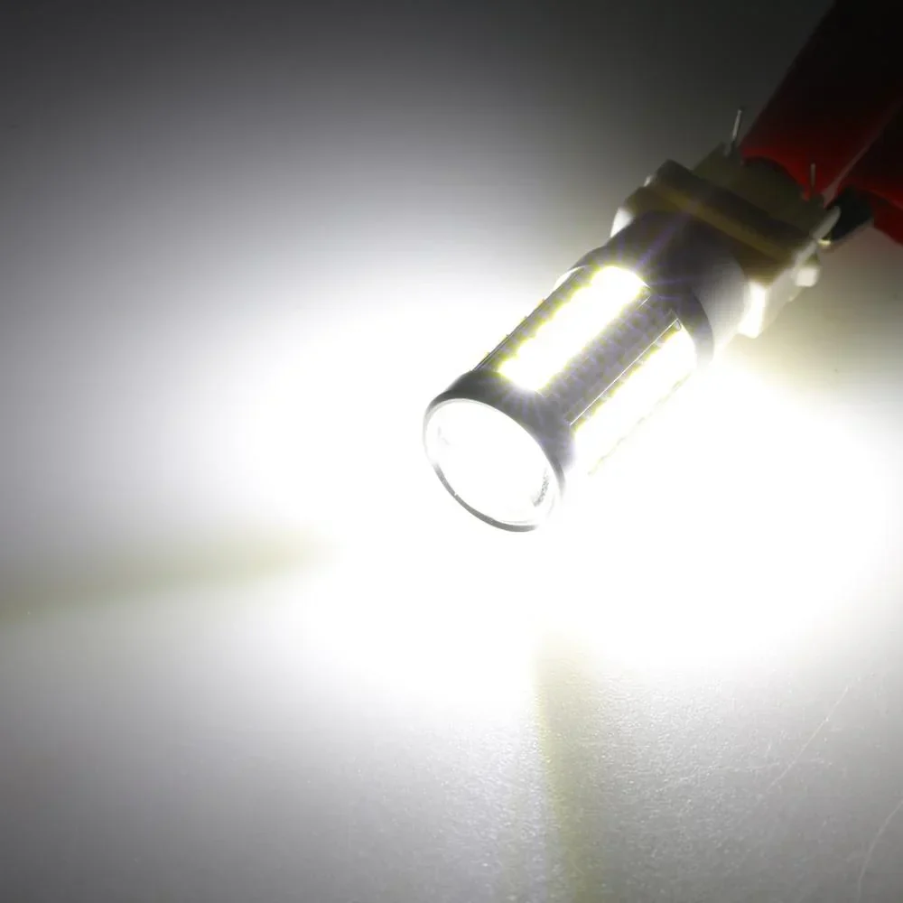 33pcs-LED 3020SMD Cool White/Amber/Red 8000LM LED Brake/Reverse/Parking/Tail/Turn signal Light - Image 8