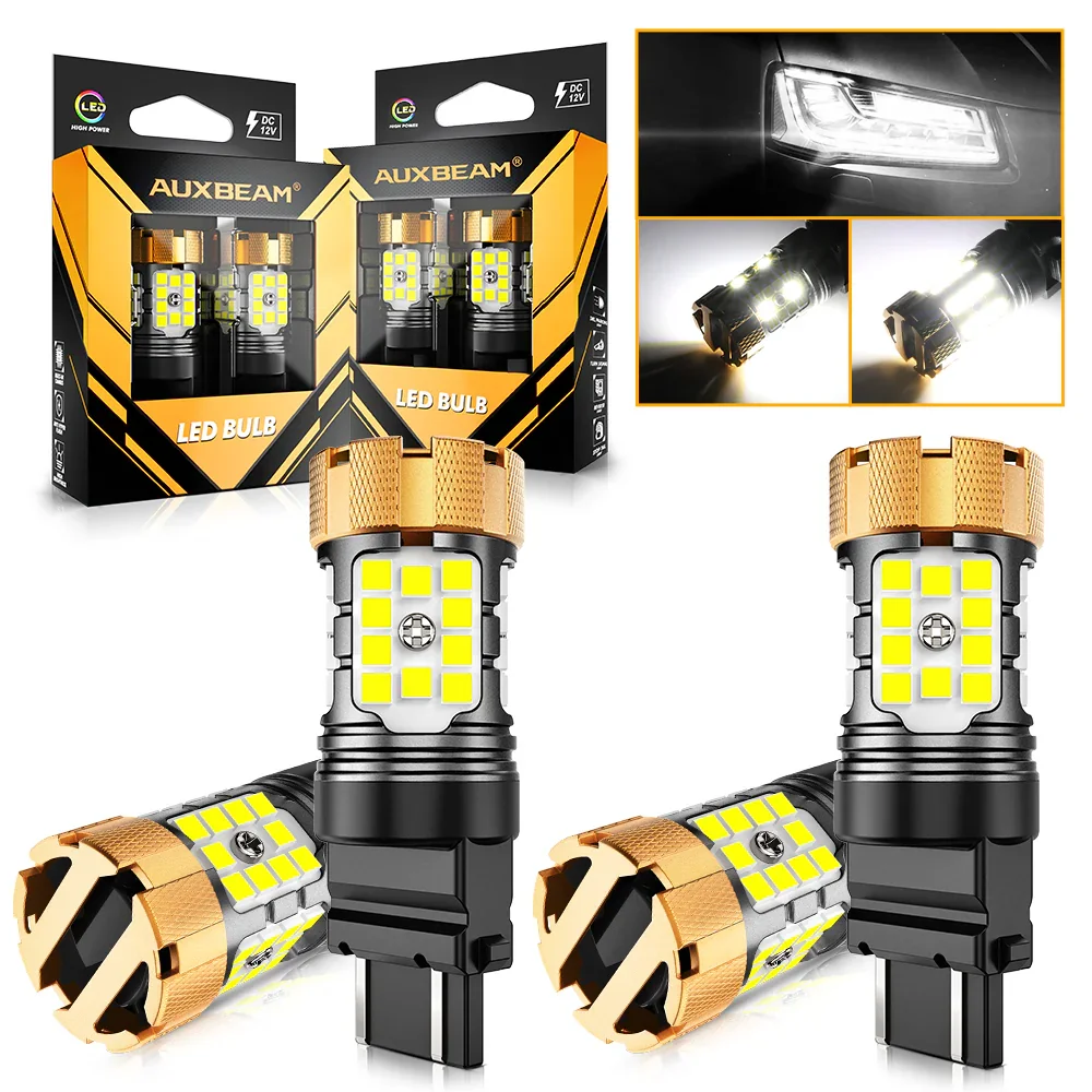 🆕T25 3157 3156 LED Backup Reverse/Turn Signal/Brake Tail Light Bulbs 50W 4000LM CAN-Bus Error Free 6500K White B21-PRO Series | 2 Bulbs - Image 12
