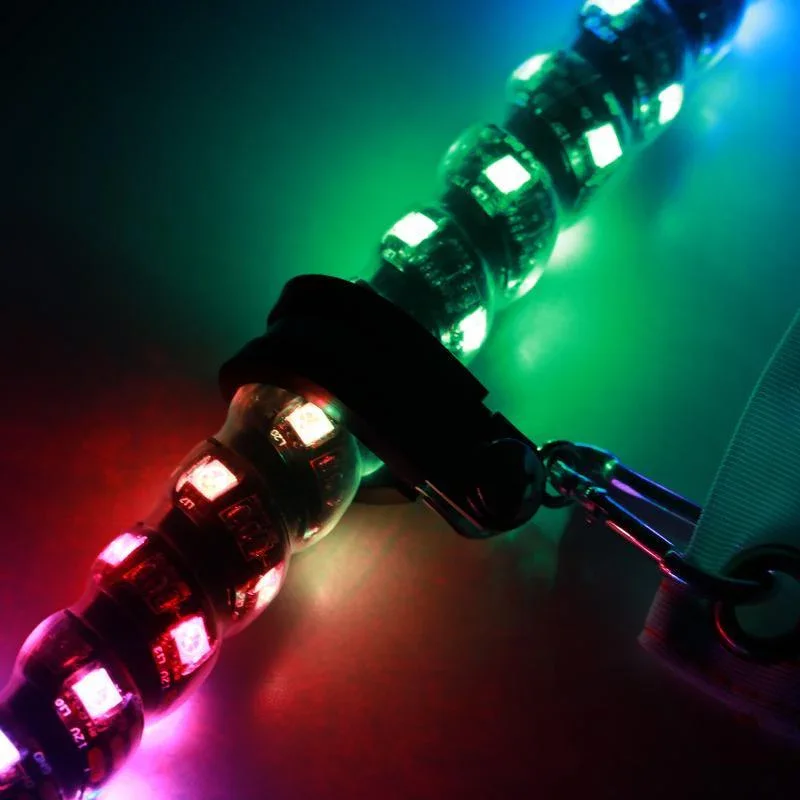 (2pcs/set) 3FT/4FT LED RGB Whip Lights with Turn Signal & Brake Light, Bluetooth APP/ Remote Control - Image 16