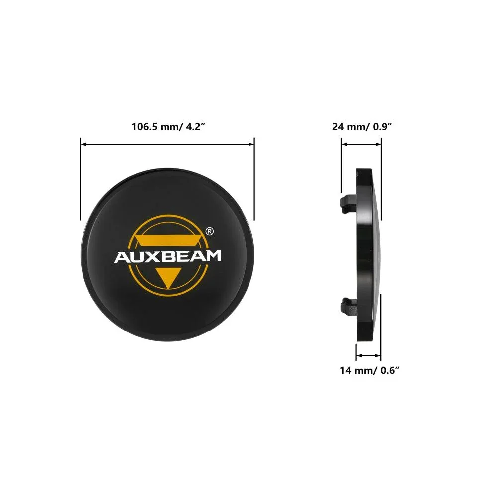 C4 Series | 4 Inch 100W Spot Round LED Pods Amber LED Driving Lights - Image 13