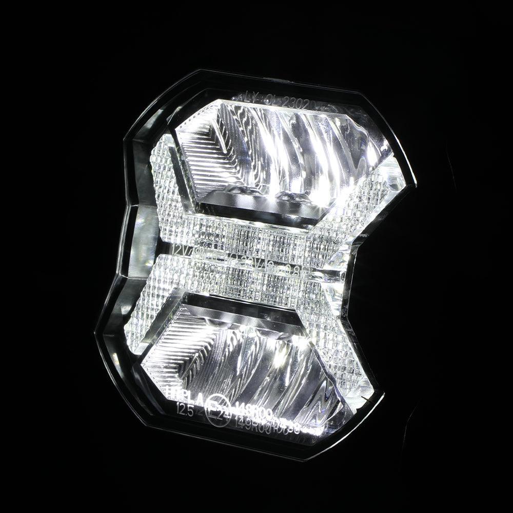 4 Inch LED Fog Lights with White DRL for Jeep Wrangler JL 2018-2021 - Image 6