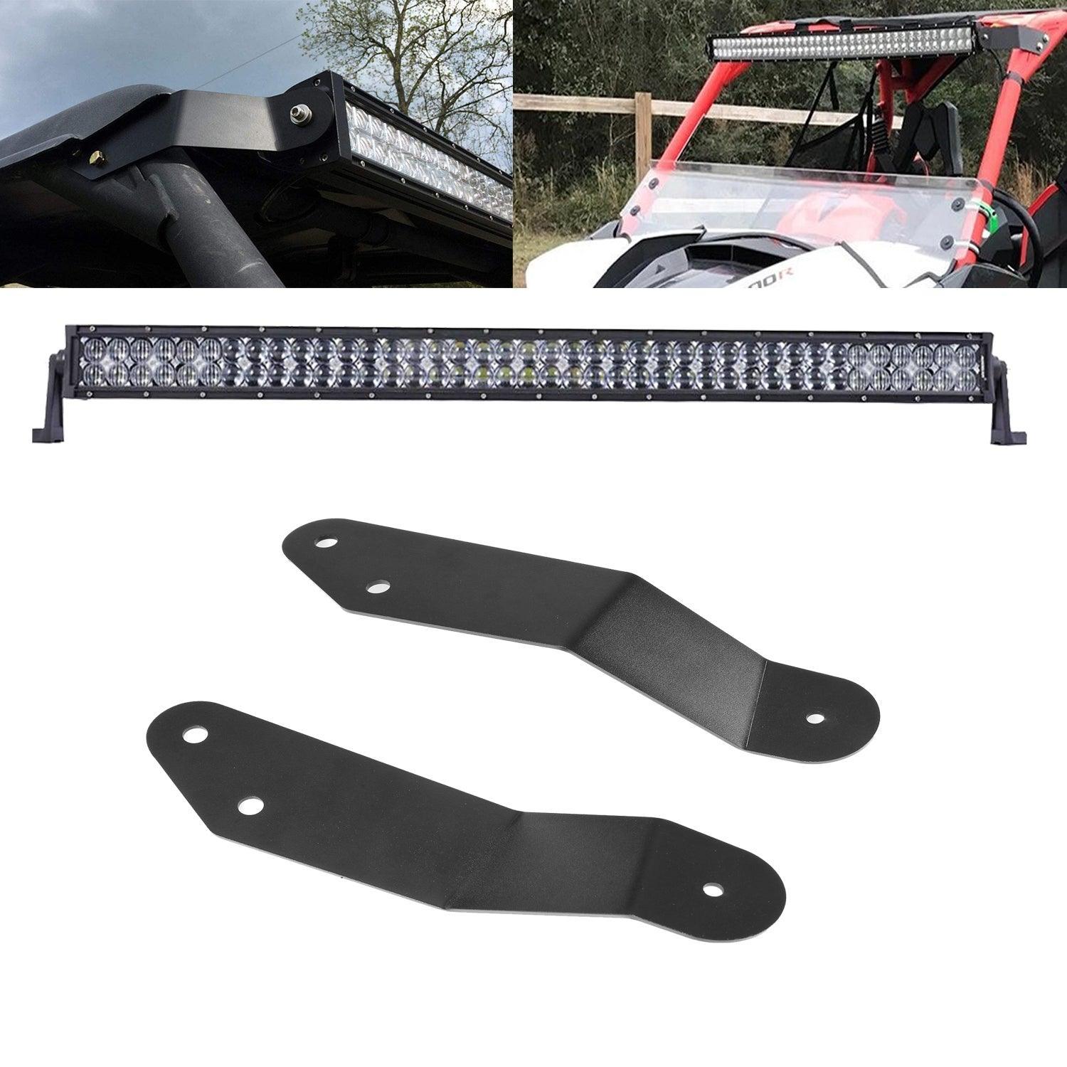 42 Inch 5D Series LED Light Bar & Car Roof Windshield LED Light Bar Mounting Bracket for 2014-2019 Can-Am Commander 1000 800 Models - Image 2