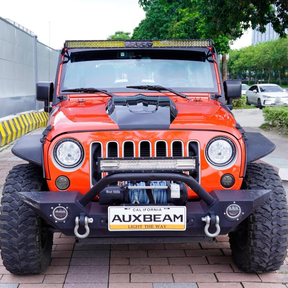 12"/22"/32"/42"/52" 5D-PRO Series LED Light Bar with 5D Projectors For 2015 Chevy Silverado - Image 13