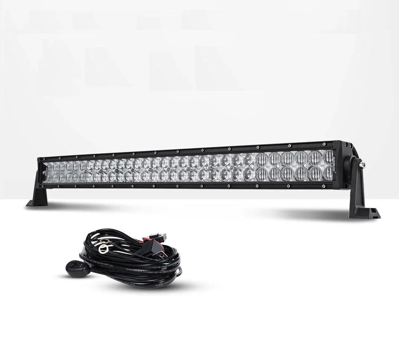 22 Inch-52 Inch 5D Series Straight/Curved Combo Beam Double Row LED Light Bar for 2015 Chevy Silverado 1500 2500 3500 - Image 13