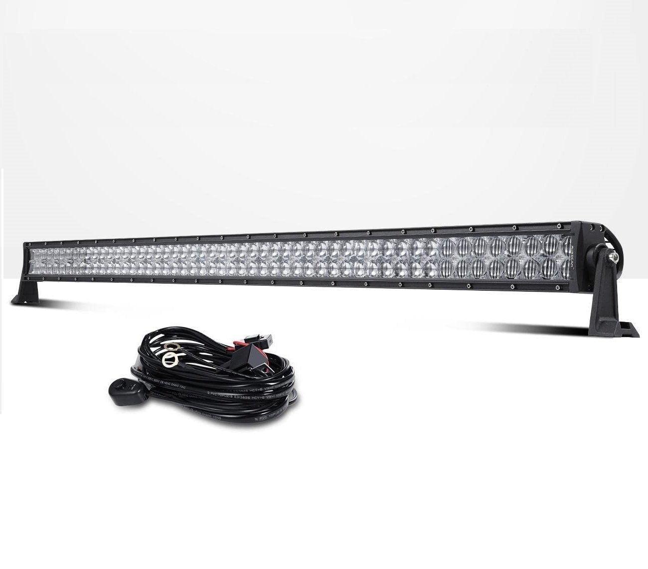 22 Inch-52 Inch 5D Series Straight/Curved Combo Beam Double Row LED Light Bar for 2016 Ford F150 - Image 16