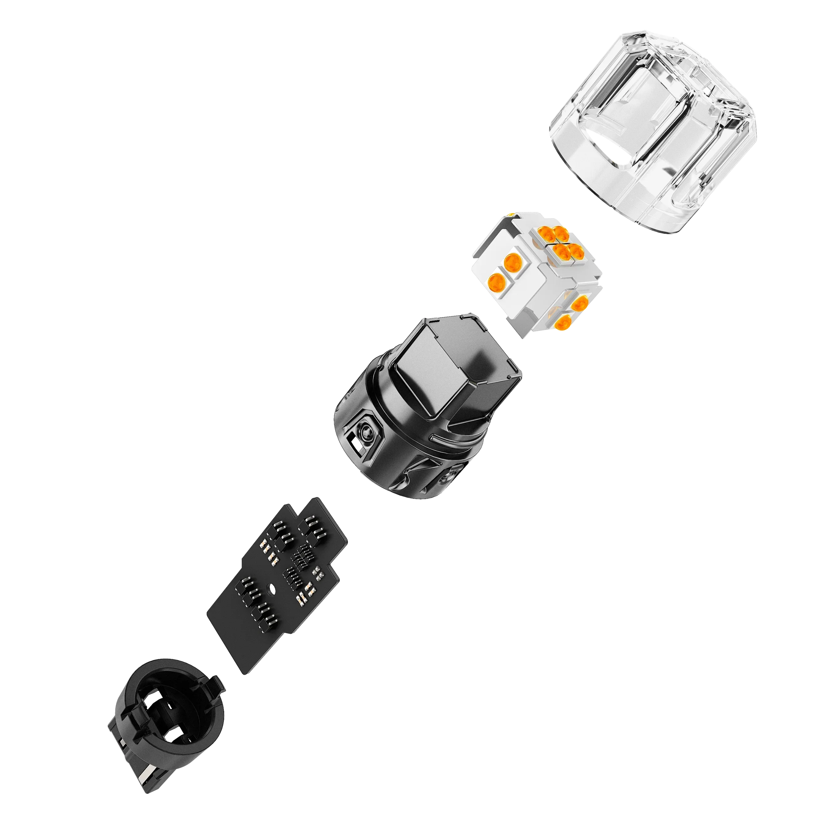 🆕7440 7440A LED Turn Signal Light Rear/Front, Side Marker Light Bulbs 13W 500% High Brightness CAN-Bus Error Free 3000K Amber B52 Series |2 Bulbs - Image 7