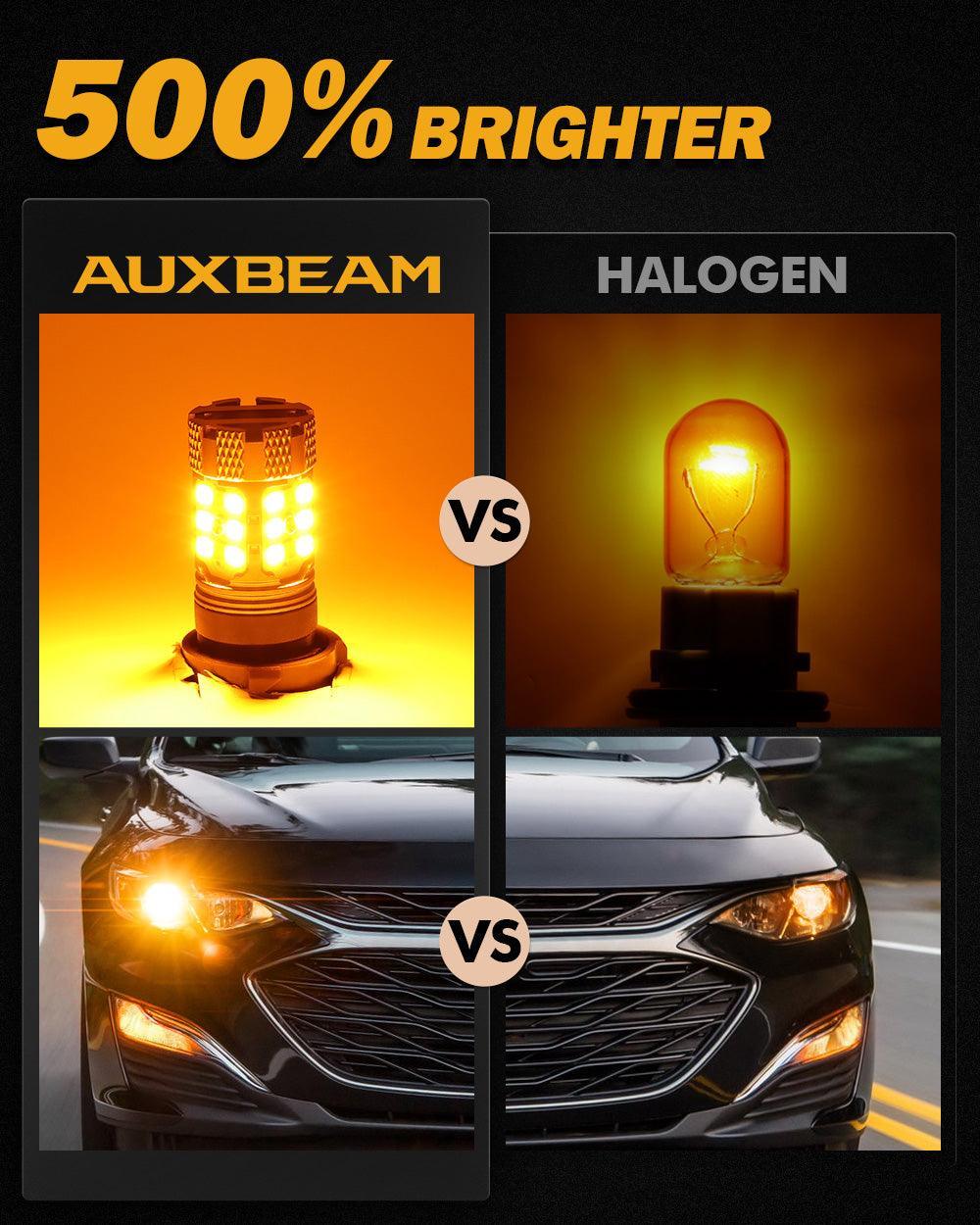 🆕T20 7443 7440 LED Turn Signal Light Rear/Front, Side Marker Light Bulbs 50W 4000LM CAN-Bus Error Free 3000K Amber B21-PRO Series |2 Bulbs - Image 7