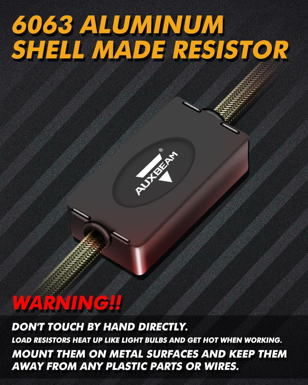 🆕7443 US-CK C8-Model Decoder Anti-Flicker CANBUS Resistors Decoder Avoid Fast Hyper Flash Turn Signal Blink Light Dashboard Error Code 2pcs/set - Image 5