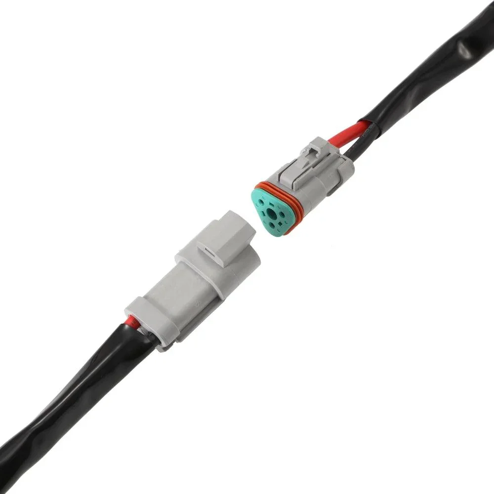 8-LED Pod Light Power Wiring Harness Kit with 3 PIN DT Plug - Image 5