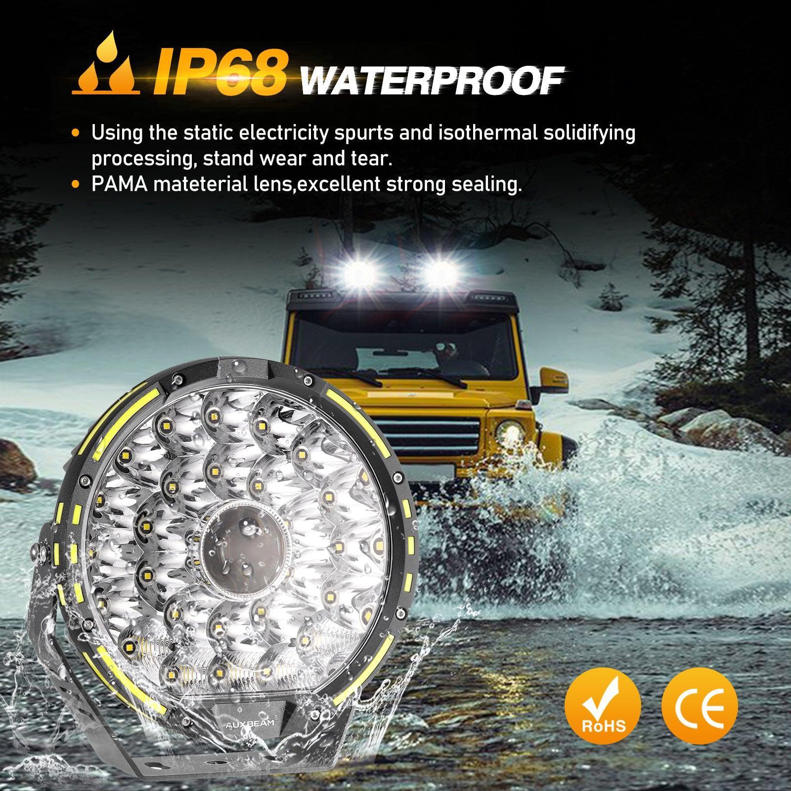 (2pcs/set) 9 INCH 270W 37776LM 360-PRO Series Custom Lens Offroad LED Driving Lights for Chevrolet - Image 12
