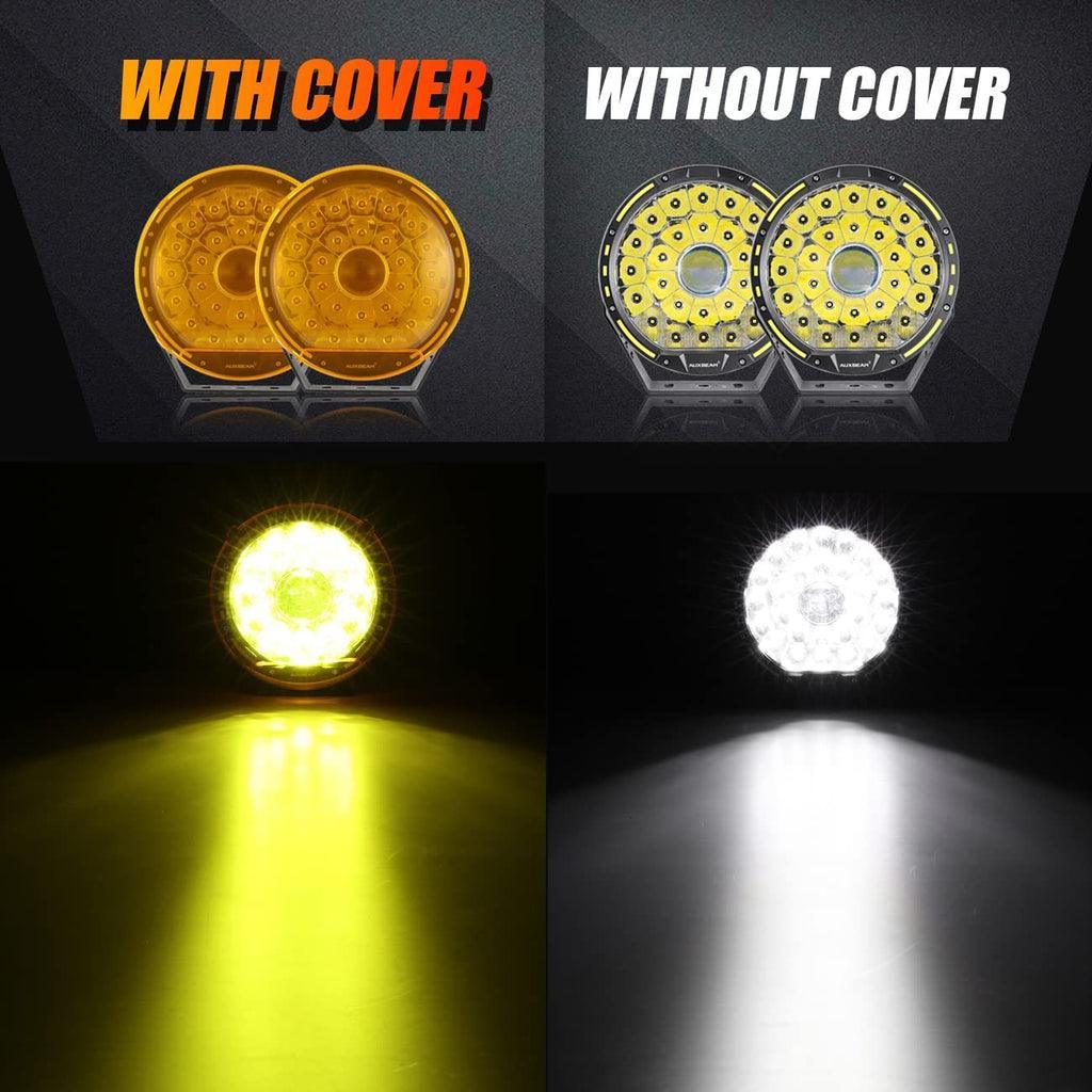 (2pcs/set) 9 INCH 270W 37776LM 360-PRO Series LED Driving Lights+Amber/Black Covers(Optional) for ATV UTV SIDE BY SIDE 4X4 - Image 10