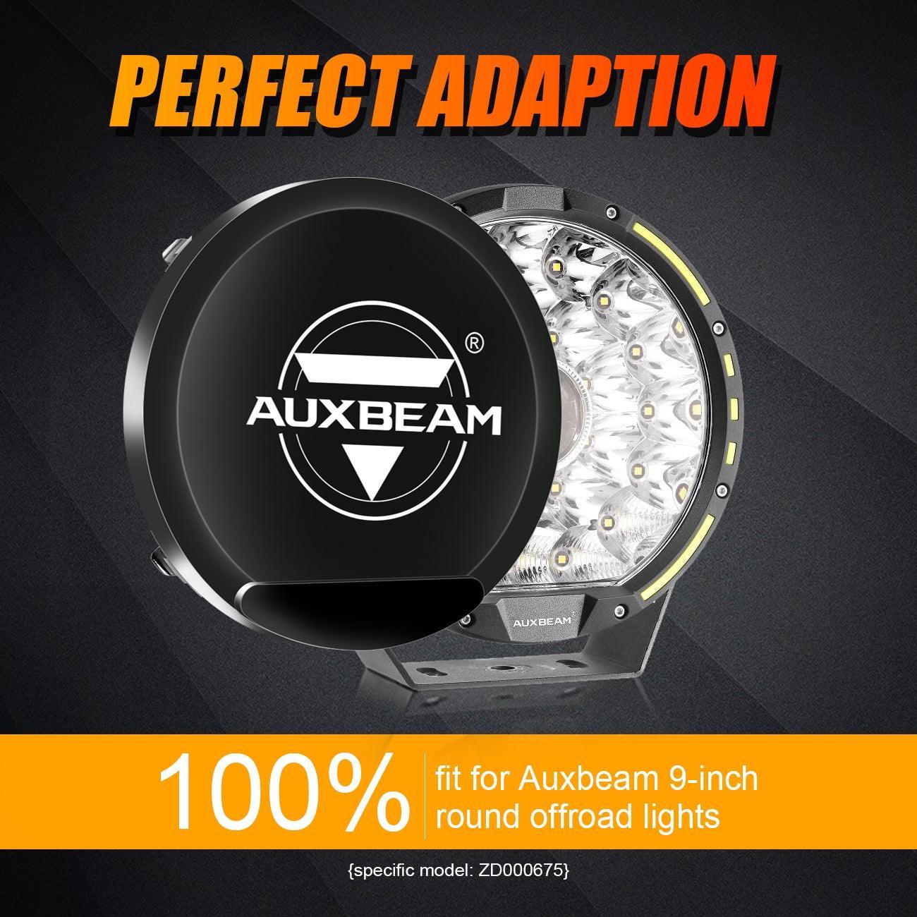 (2pcs/set) 9 Inch Round LED Driving Light Black Cover Light Shield Cover - Image 4