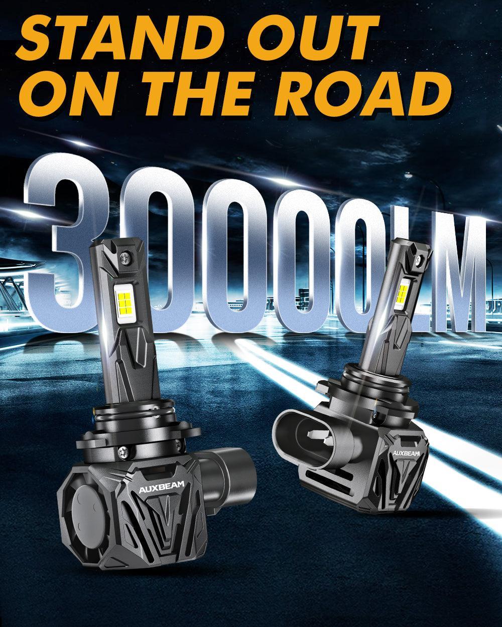 🆕9005+9006 LED Headlight Bulbs Q40 Series Ultra-High Brightness 120W 30000LM 6500K Cool White | 4 Bulbs - Image 3