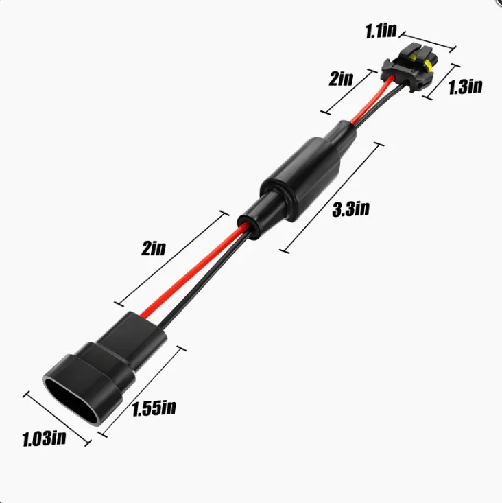 9006/HB4 C15-Model Decoder Enhanced LED DRL Fog Light Canbus Load Resistor Conversion Kit 2pcs/Set - Image 7