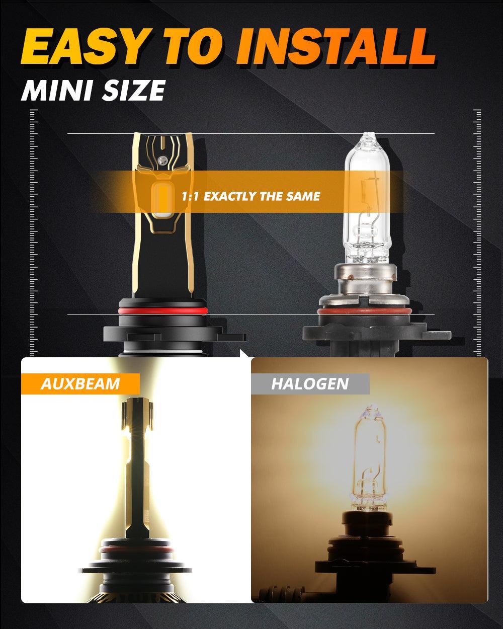 9012/HIR2 LED Headlight Bulbs 120W 25000LM GX Series Brightest 6500K Cool White | 2 Bulbs - Image 10