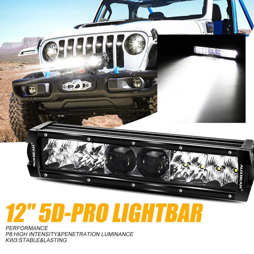 AR-800 RGB Switch Panel with APP+12 Inch 5D-PRO LED Light Bar, Toggle/ Momentary/ Pulsed Mode Supported - Image 2