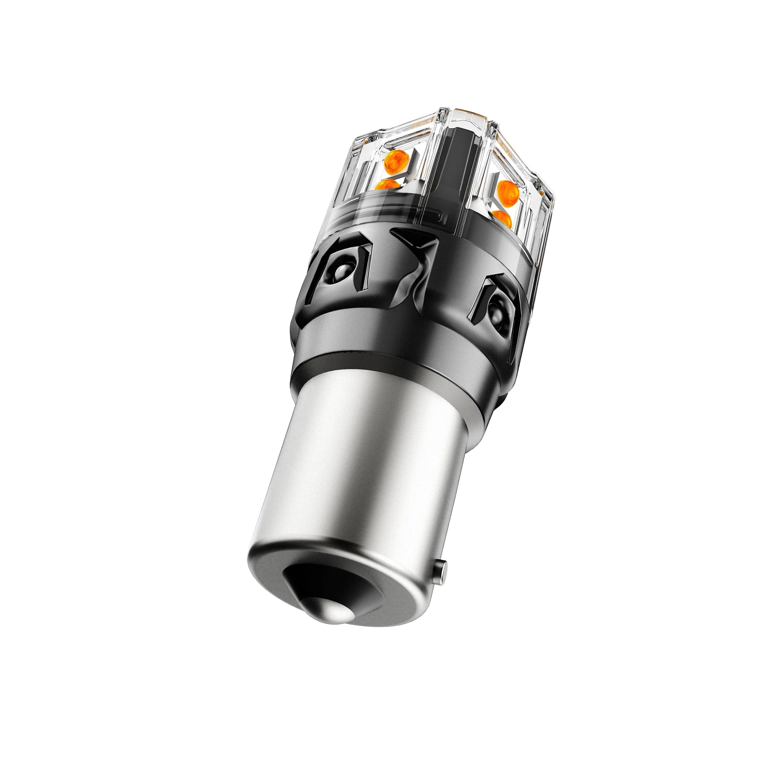 🆕BAU15S 7507 LED Turn Signal Light Rear/Front, Side Maker Light Bulbs 13W 500% High Brightness CAN-Bus Error Free 3000K Amber B52 Series |2 Bulbs - Image 9