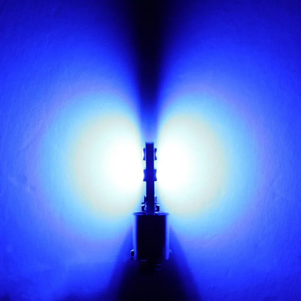10PCS Blue Light BA9S BA9 1895 1891 53 57 LED Bulbs for Car Interior Dome Map License Plate Glove Box Light etc - Image 6