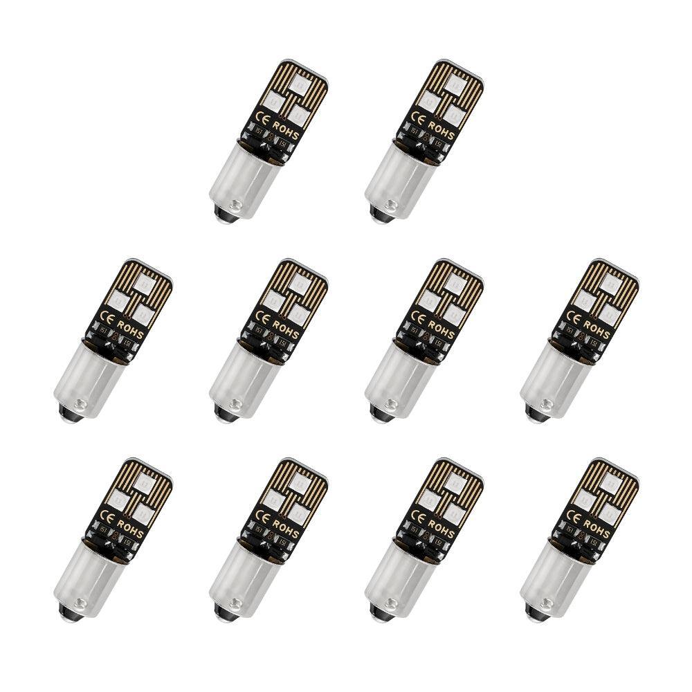 10PCS Blue Light BA9S BA9 1895 1891 53 57 LED Bulbs for Car Interior Dome Map License Plate Glove Box Light etc - Image 9