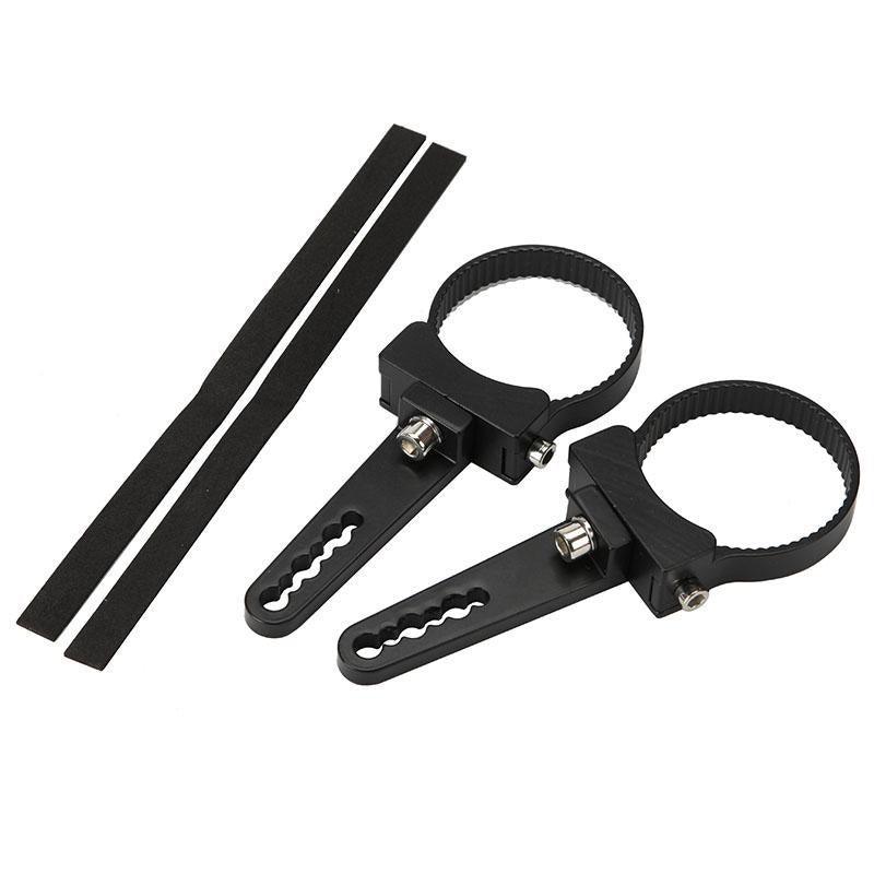 4 inch Classic-SM Series Dual Row LED Pod Lights Flood Beam & 2.5 Inch Bull Bar Roll Cage Clamps Mounting Brackets Combo for Jeep Off-Road SUV ATV UTV Trucks - Image 13