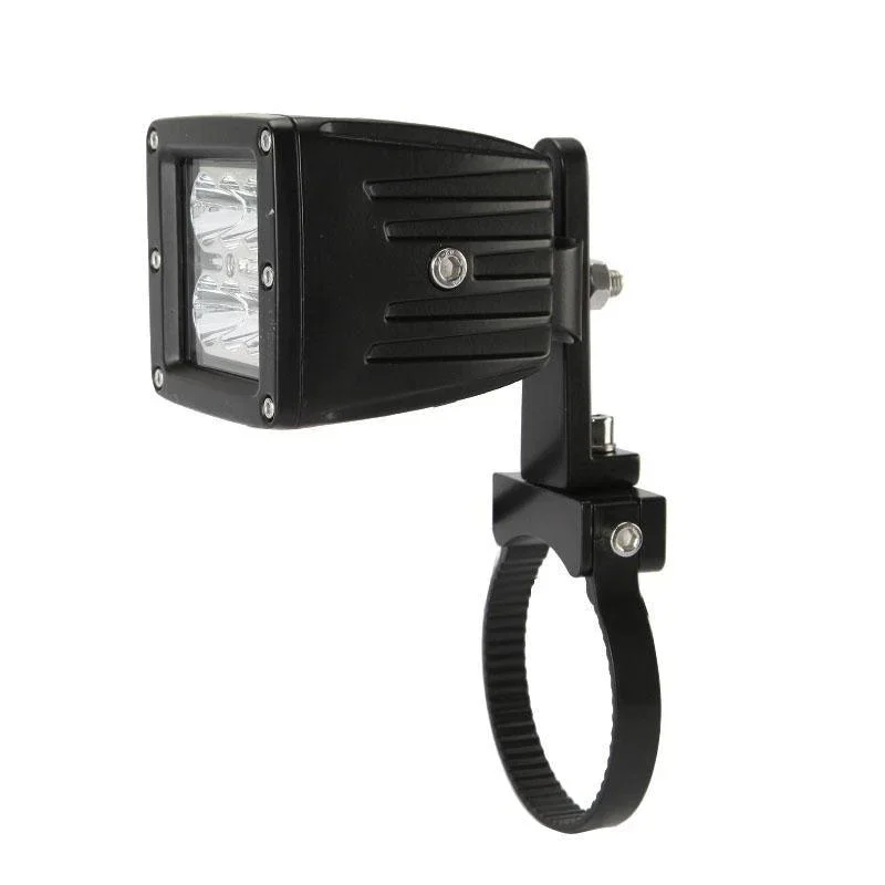 4 inch Classic-SM Series Dual Row LED Pod Lights Flood Beam & 2.5 Inch Bull Bar Roll Cage Clamps Mounting Brackets Combo for Jeep Off-Road SUV ATV UTV Trucks - Image 7