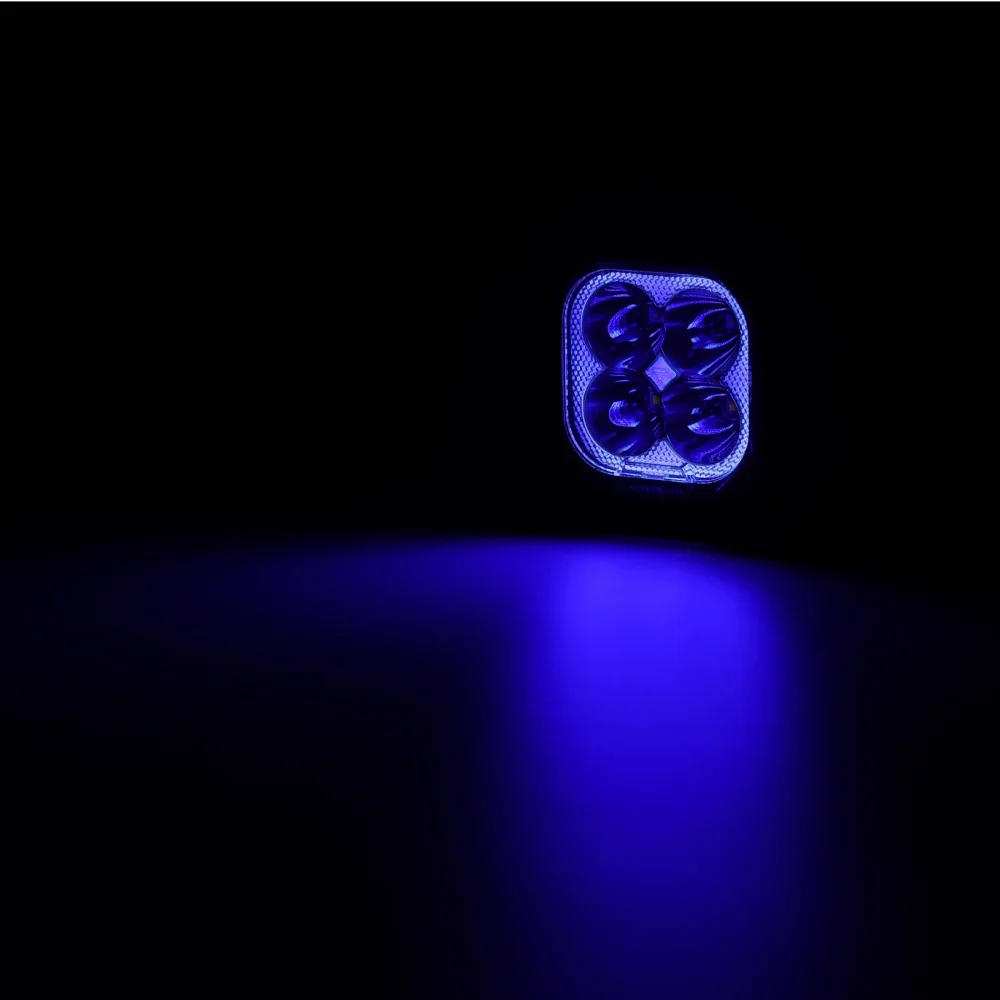 Color Play Series 3 Inch 116W RGB LED Pod Lights Off Road Lights With 8 Backlight Options - Image 17