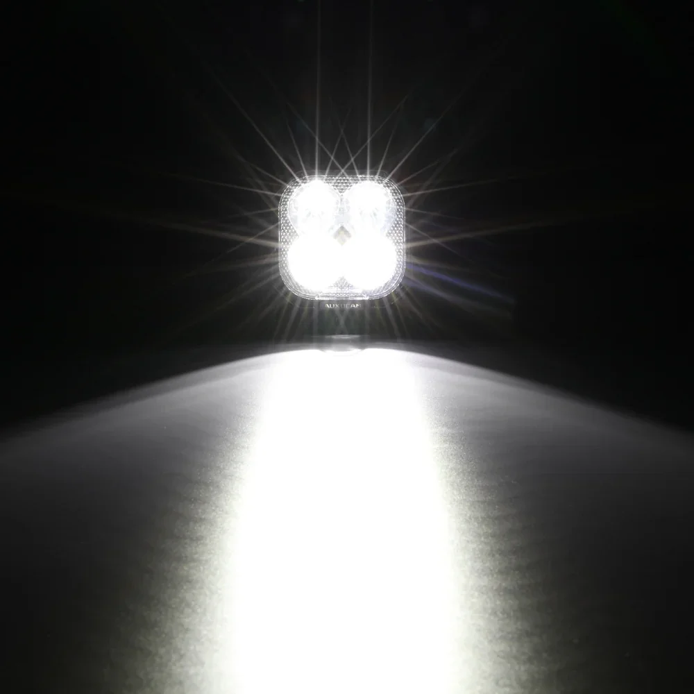 Color Play Series 3 Inch 116W RGB LED Pod Lights Off Road Lights With 8 Backlight Options - Image 19