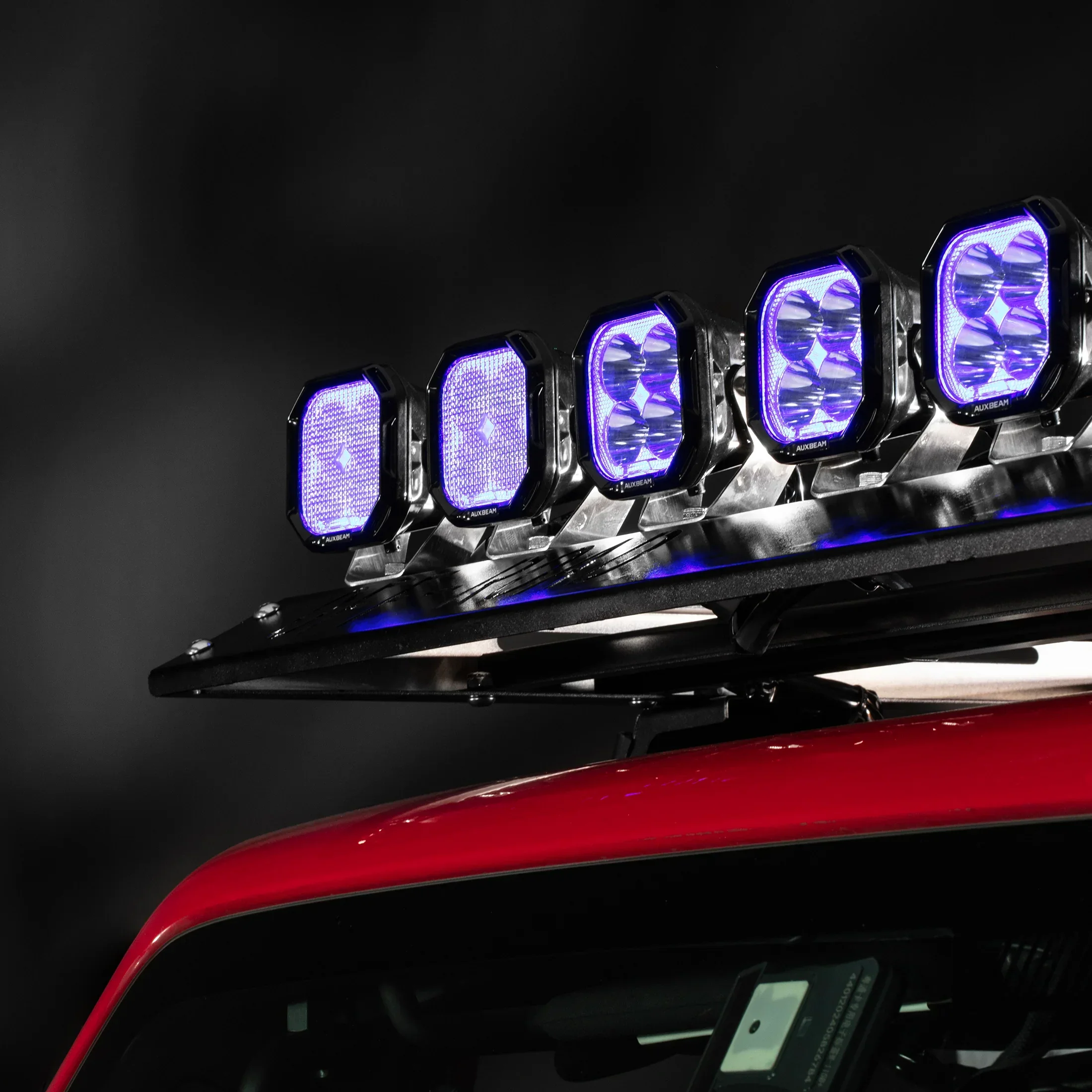 Color Play Series 3 Inch 116W RGB LED Pod Lights Off Road Lights With 8 Backlight Options - Image 4