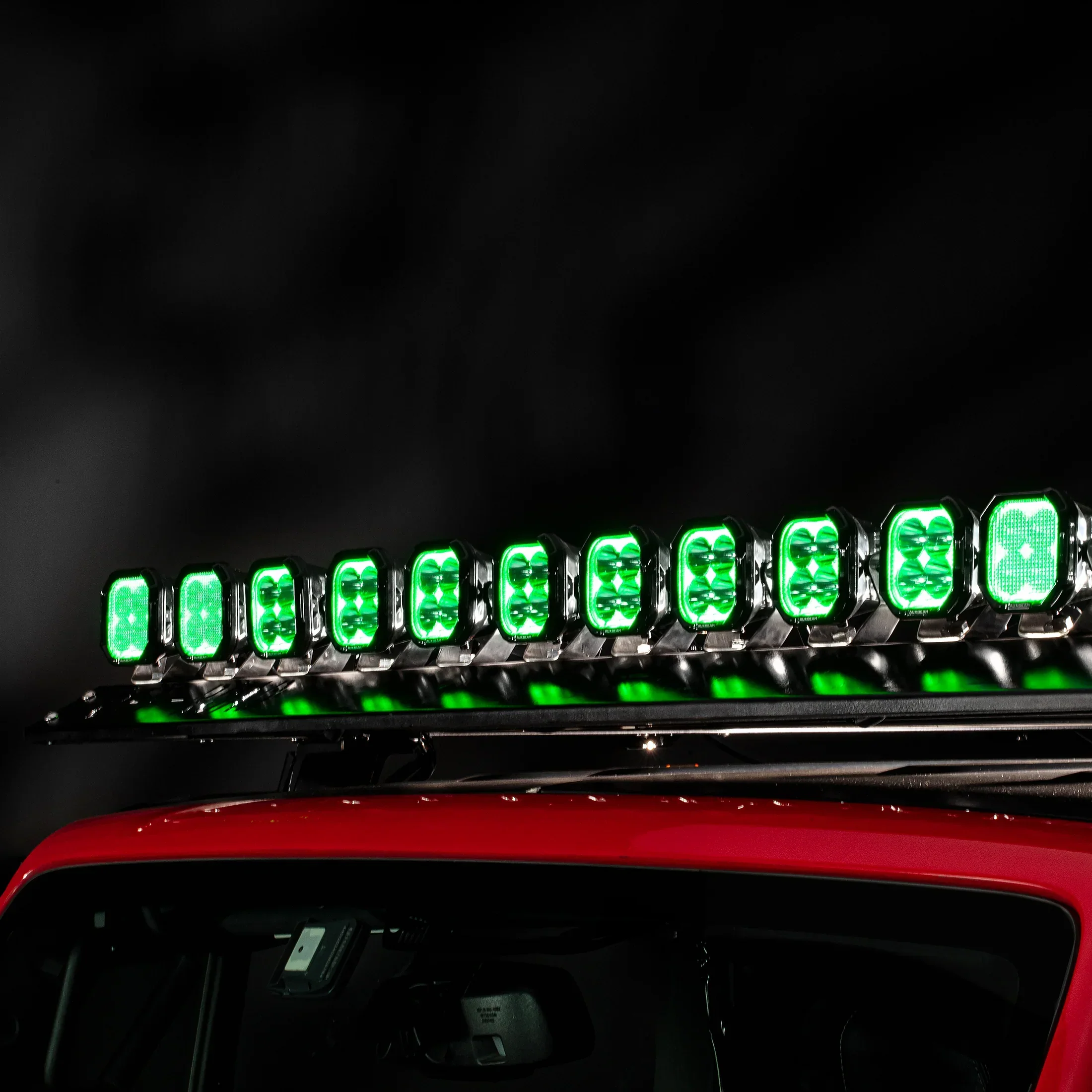 Color Play Series 3 Inch 116W RGB LED Pod Lights Off Road Lights With 8 Backlight Options - Image 5
