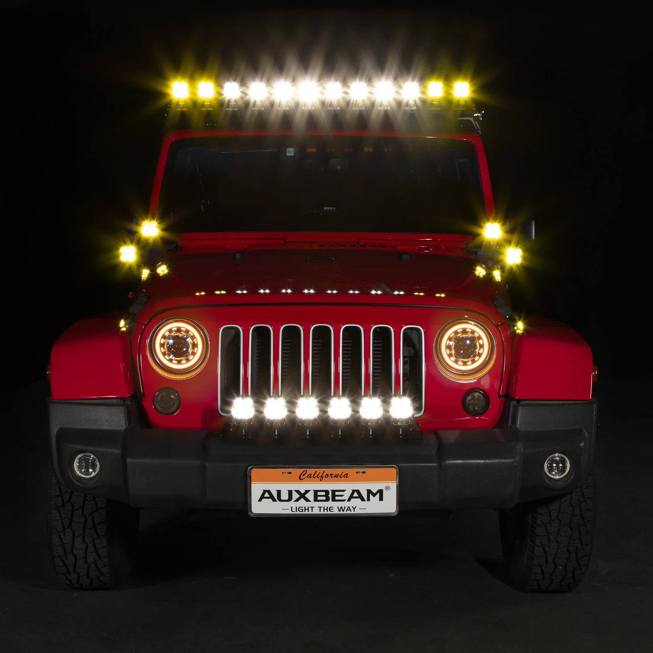 Color Play Series 3 Inch 116W RGB LED Pod Lights Off Road Lights With 8 Backlight Options - Image 9