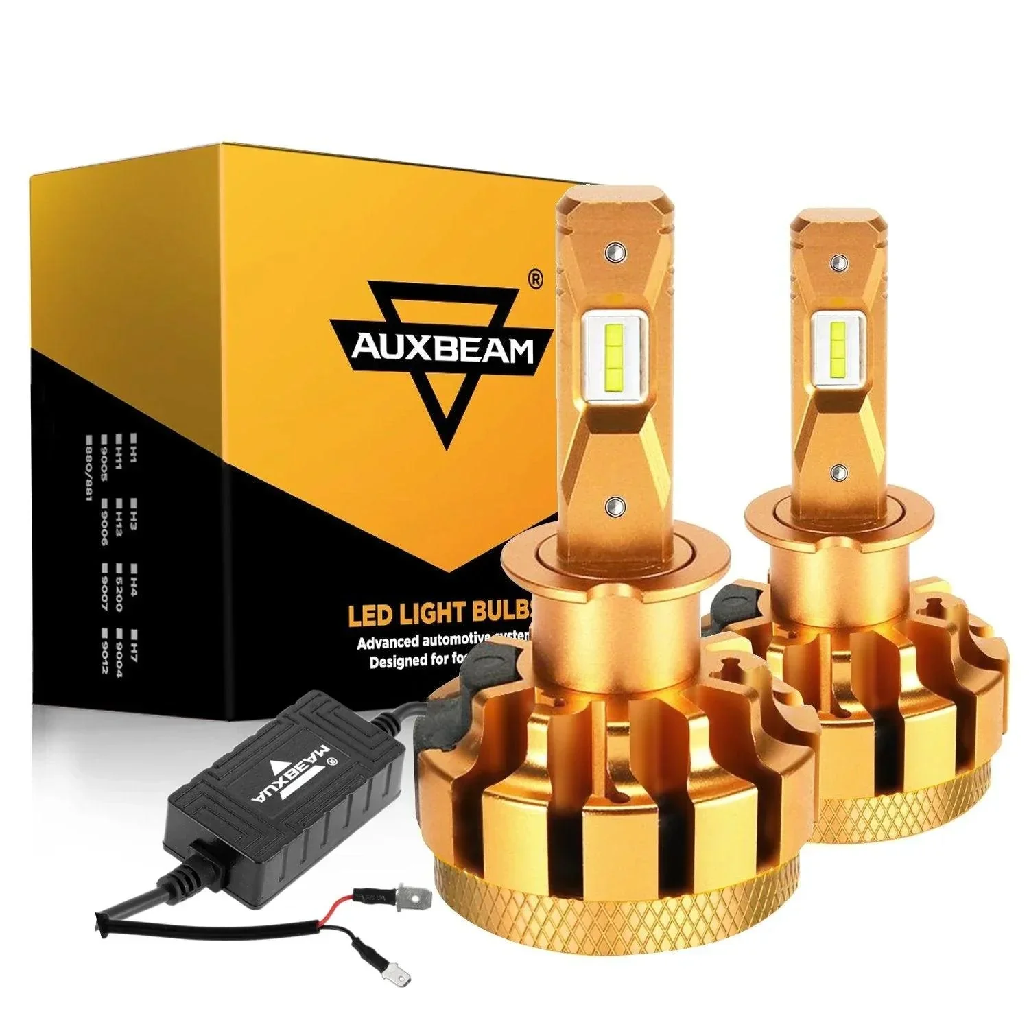 F-16 PLUS Series 18000LM 70W LED Headlight Bulbs 6000K Cool White - Image 11