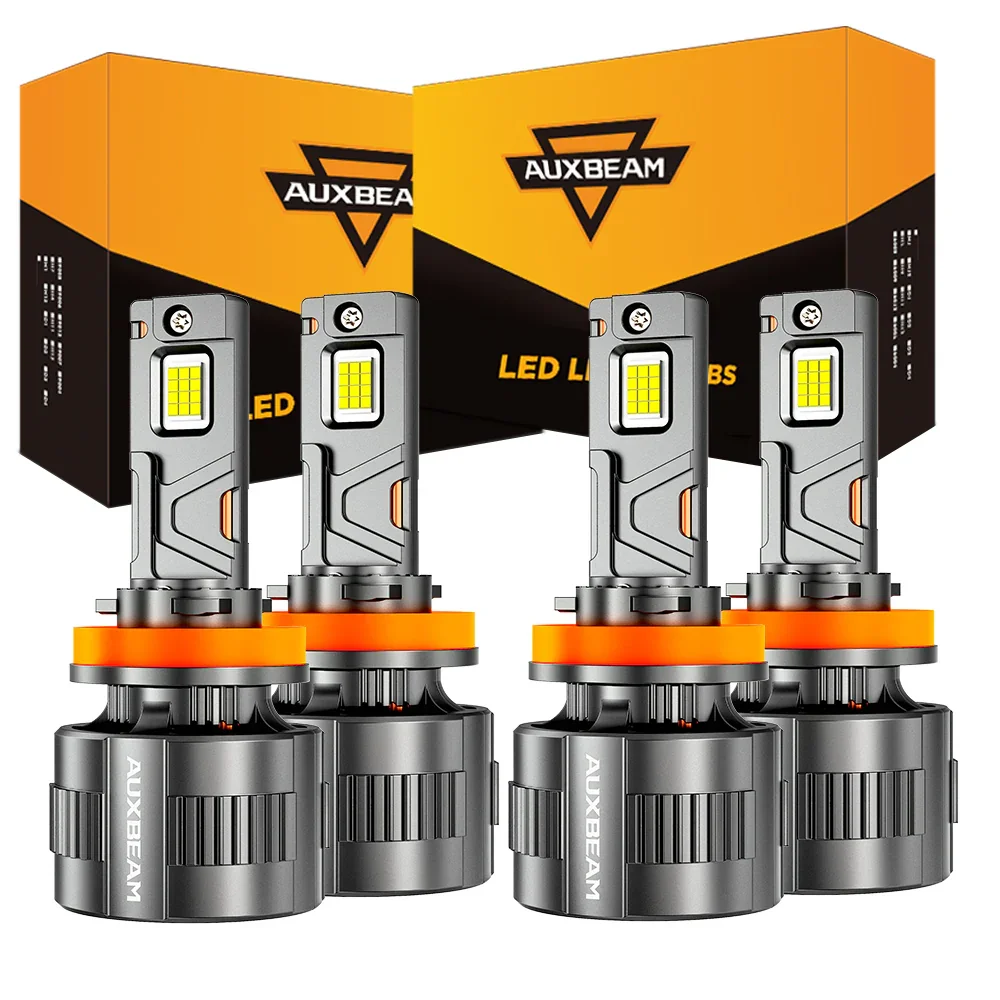 🆕Dual Compatibility 12V/24V F35 Series 32000LM 130W LED Headlight Bulbs 6500K Cool White - Image 10